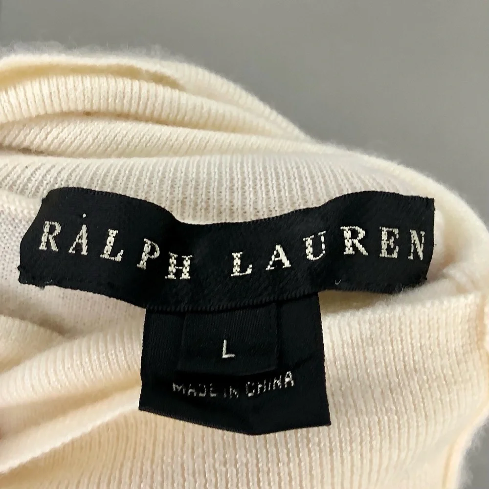 Ralph Lauren Black Label Turtleneck Cashmere. - Picture 3 of 4